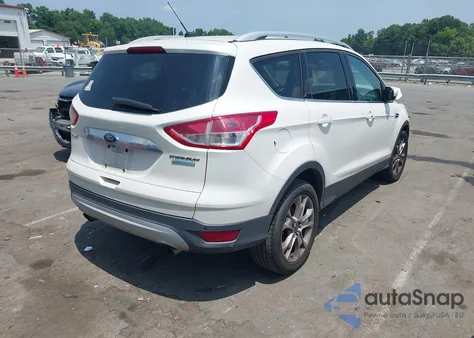 2014 Ford Escape Titanium from USA, damaged, VIN 1FMCU0JX2EUA78790
